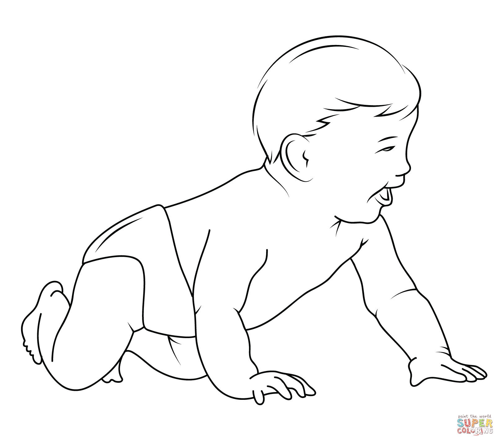 desenho bebe reborn com acessorios