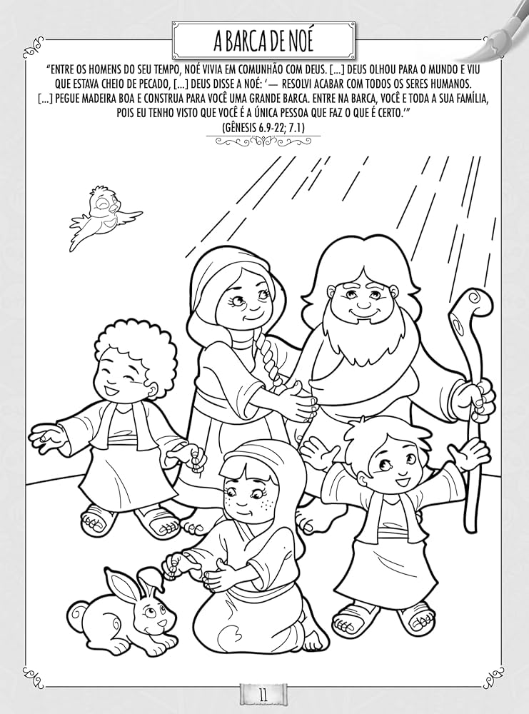 desenhos bíblicos para crianças pequenas