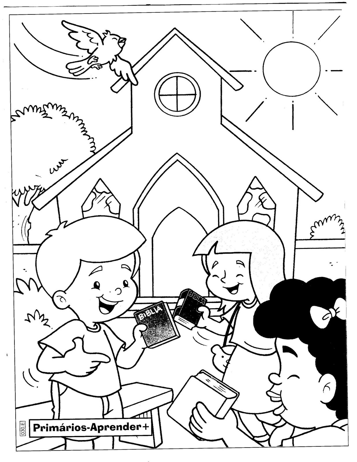 desenhos da Criação para colorir