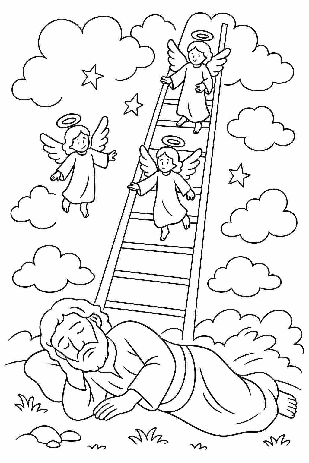 desenhos do Antigo Testamento para colorir