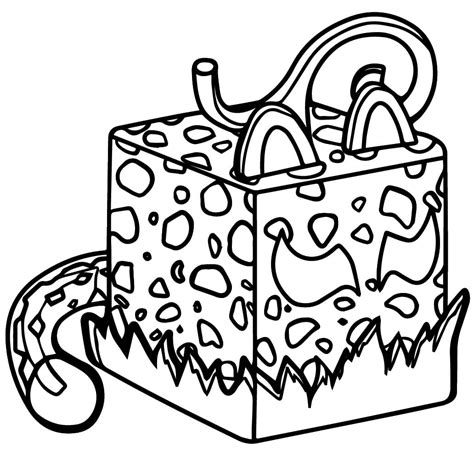 ilustrações blox fruits para pintar