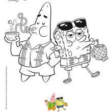 desenho bob esponja e patrick em pdf