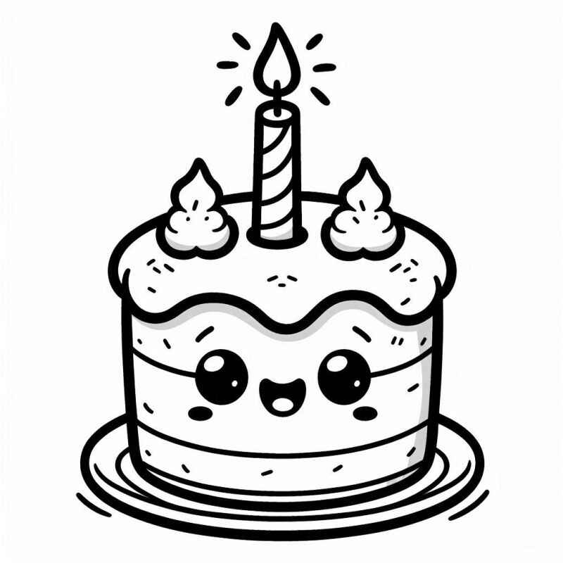 desenhos de bolos temáticos para colorir