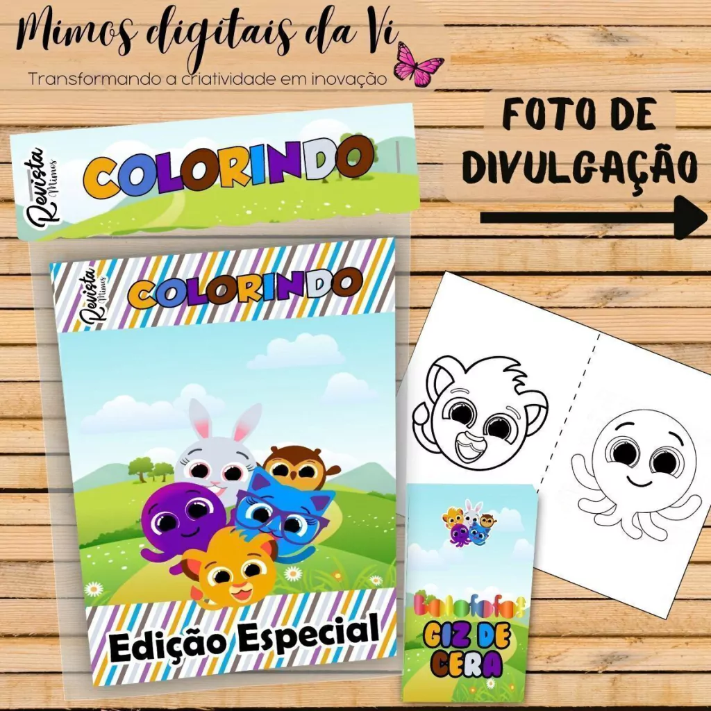 desenho bolofofos para colorir buny