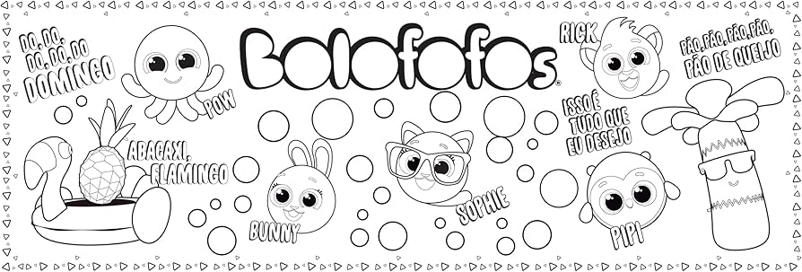 desenho bolofofos para colorir pipi
