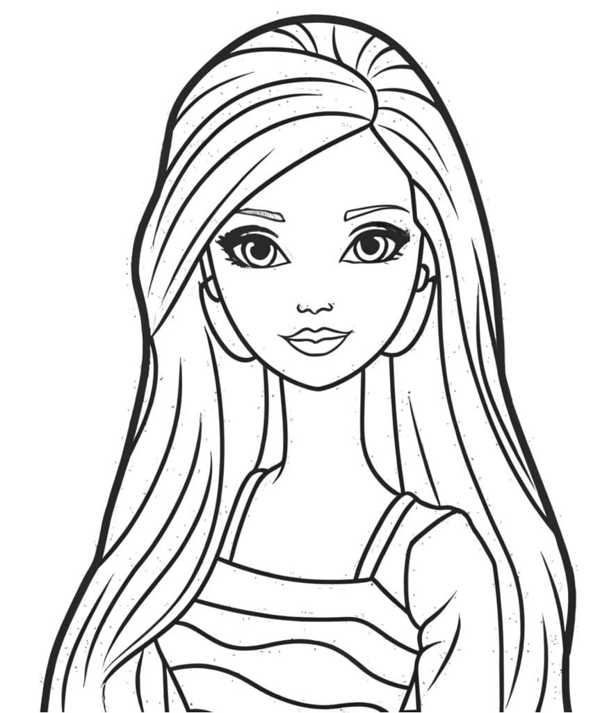 desenhos de bonecas para meninas