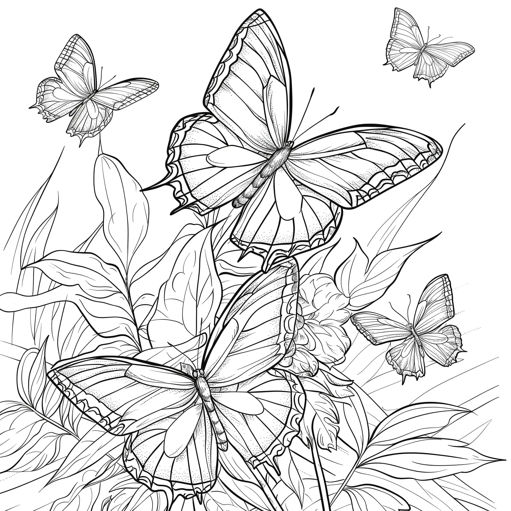 desenho borboleta arco-íris
