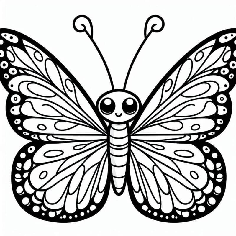 significado borboleta colorida