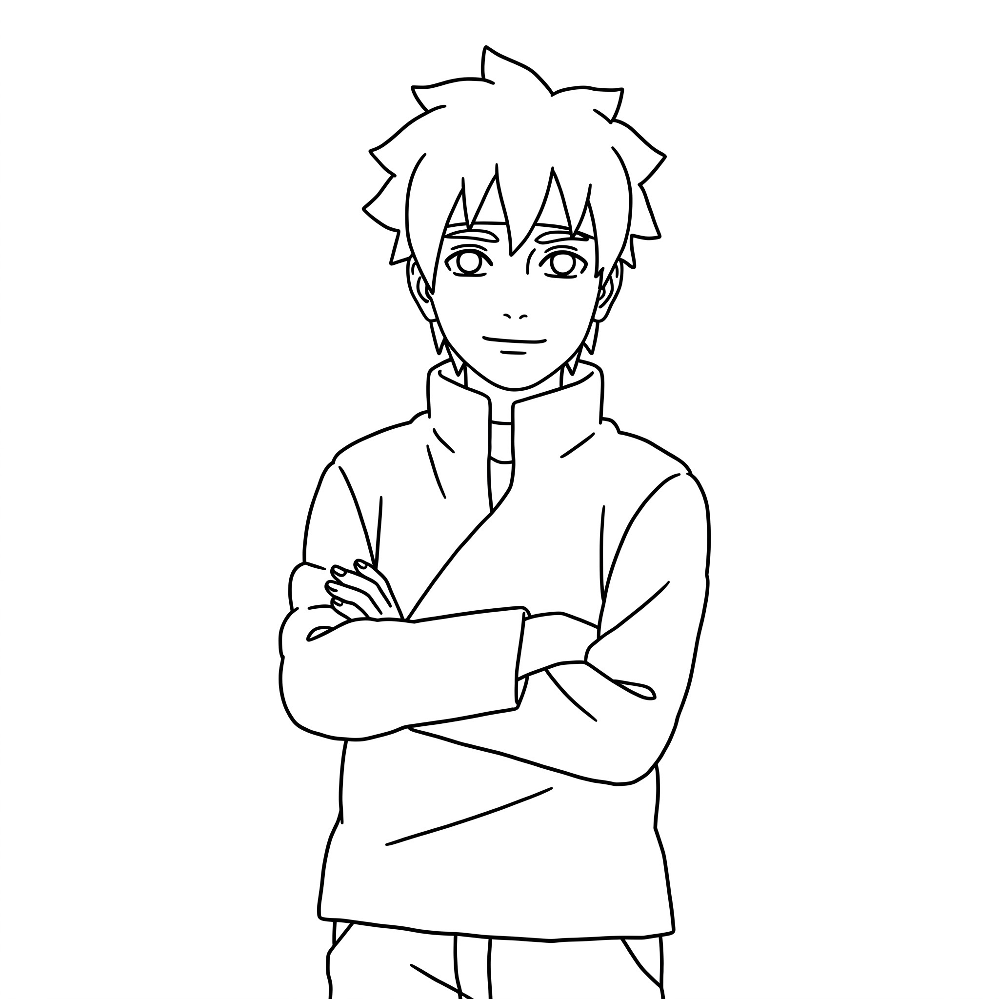 Boruto Next Generations para colorir