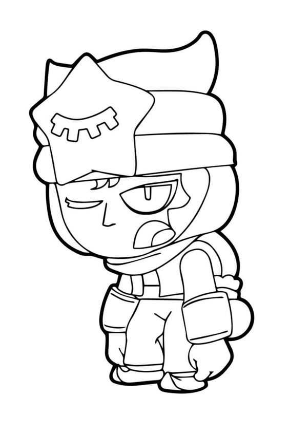 desenho Brawl Stars para imprimir