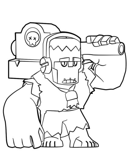 desenho Edgar para colorir