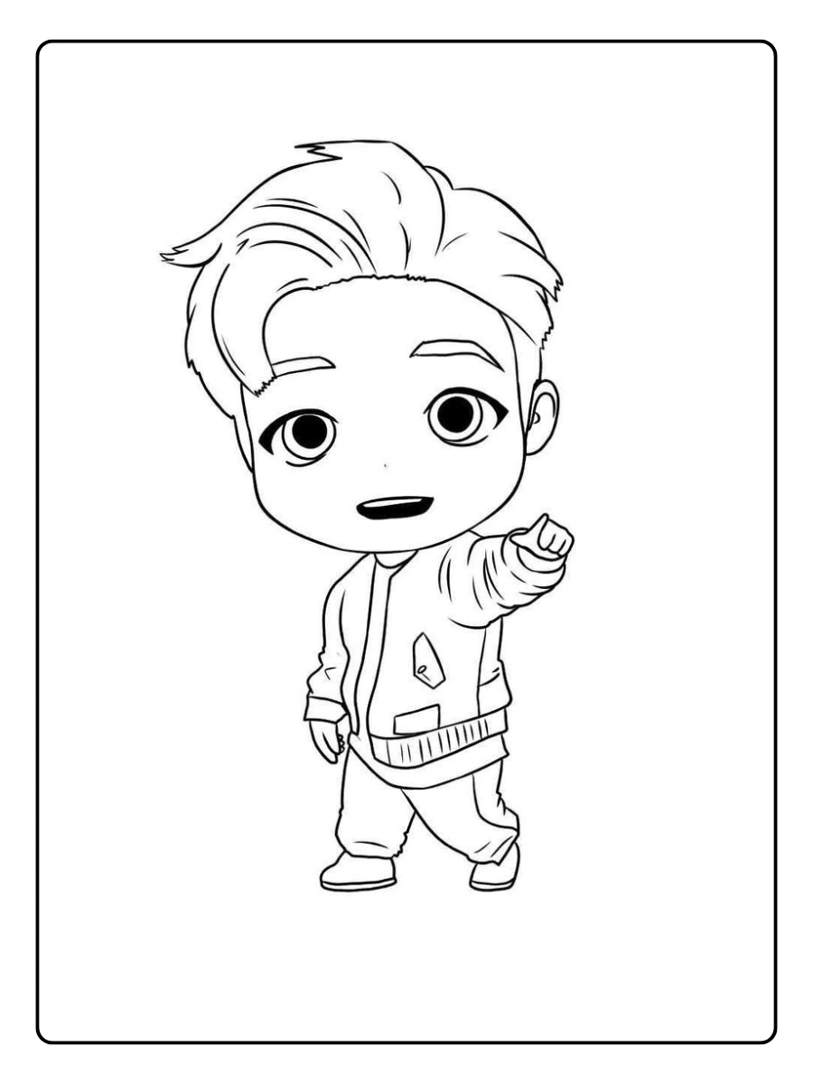 desenho para colorir Shooky