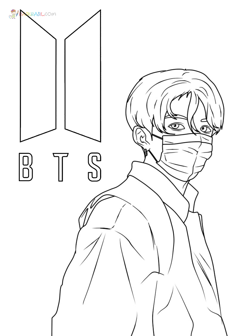 desenho para colorir RM