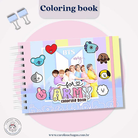 desenho para colorir Jin