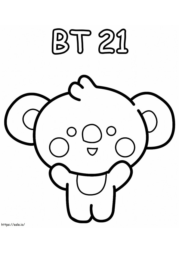 desenho para colorir J-Hope