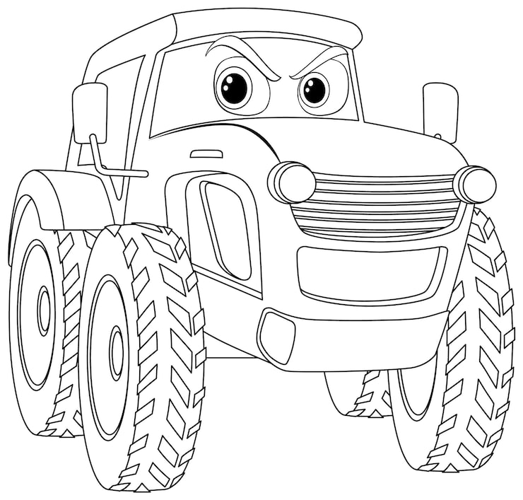 carrinho de corrida para colorir