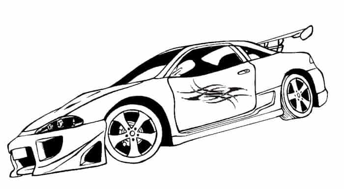 desenhos de motos para colorir