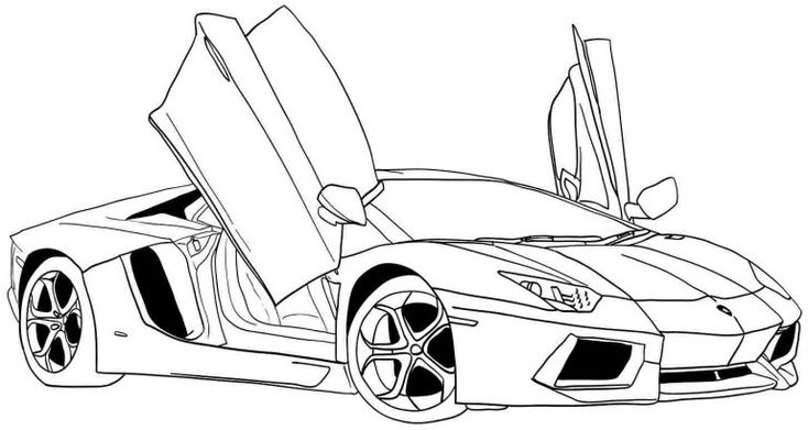 desenhos de carros de rally para colorir