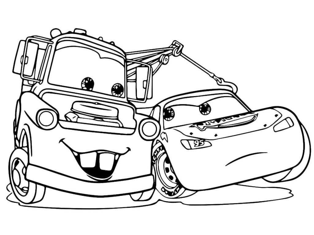 atividade infantil Carros Disney