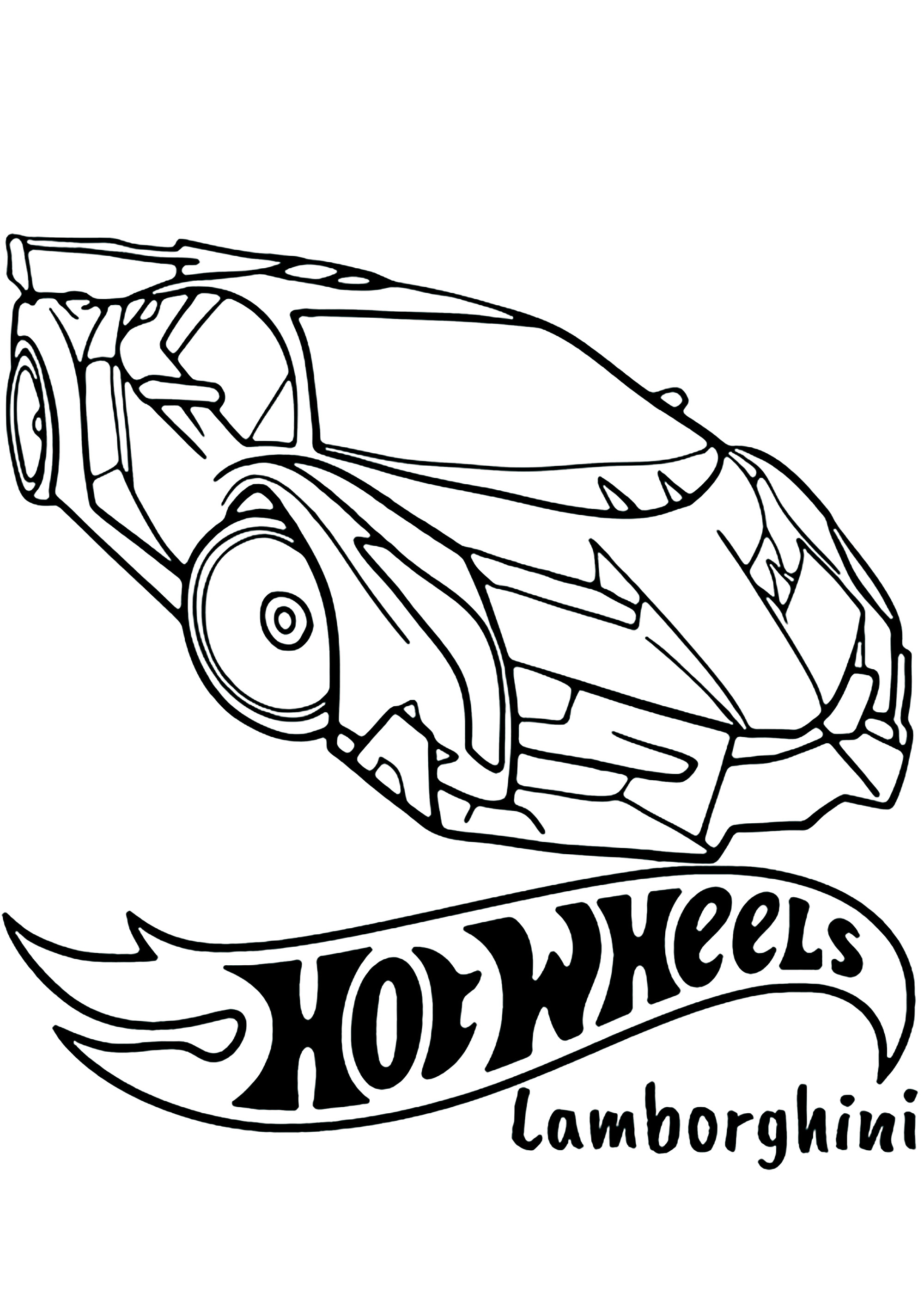 desenho hot wheels para colorir antigo