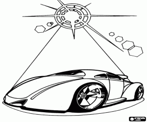 desenho hot wheels para colorir online