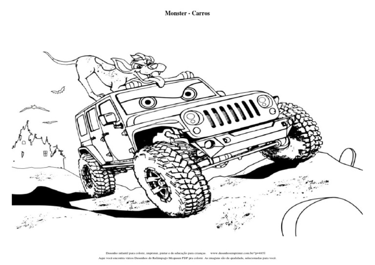 folhas de colorir do filme Carros