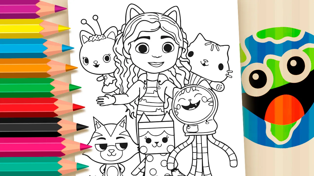 Pandy Patas para colorir