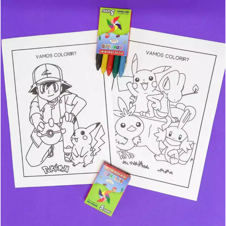 técnicas de pintura em desenhos para colorir