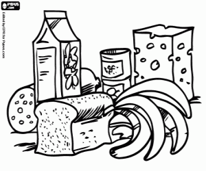 desenhos de vegetais para pintar