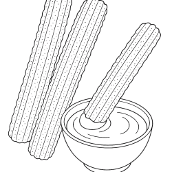 desenhos de doces para colorir