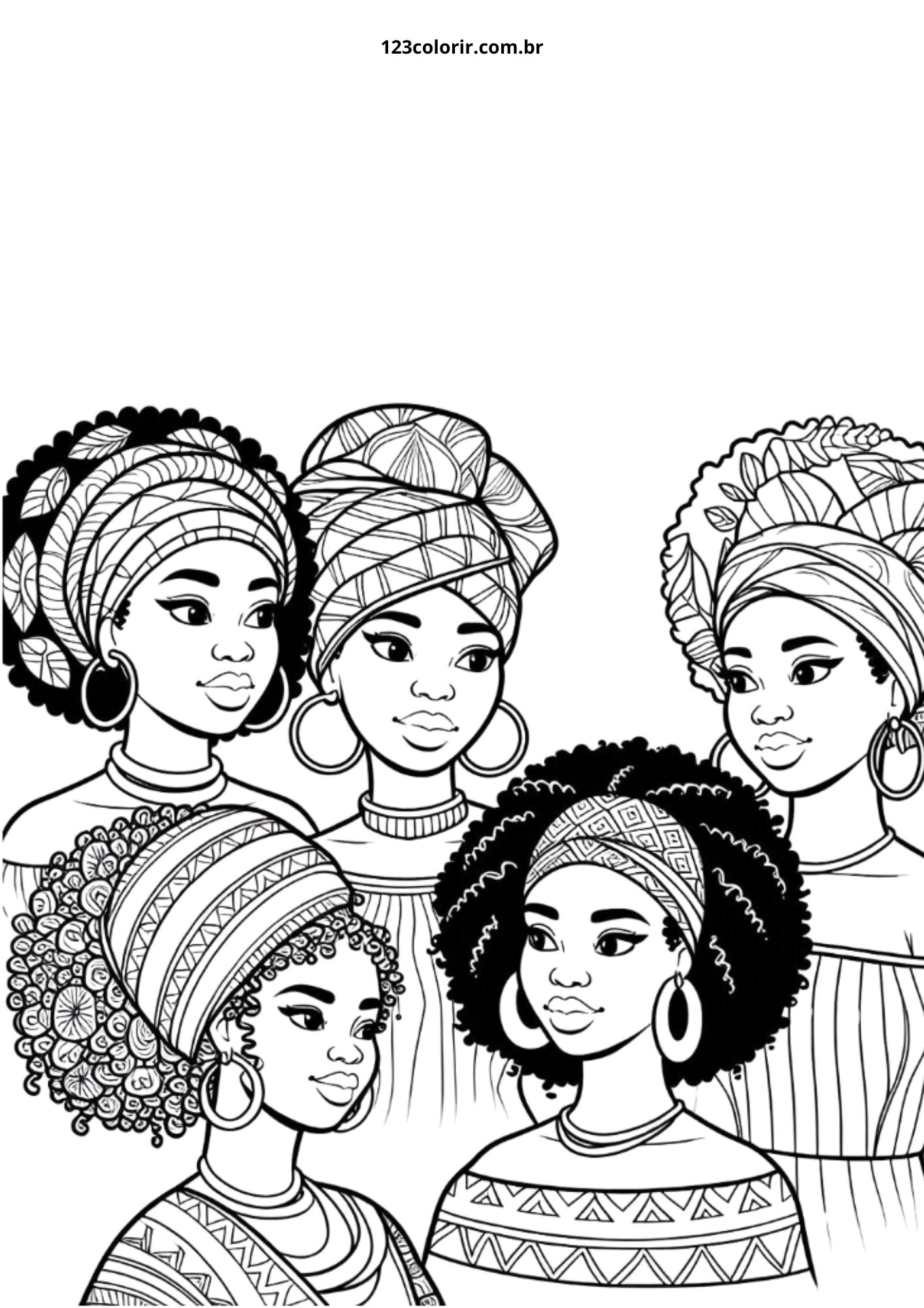 desenho consciência negra para imprimir