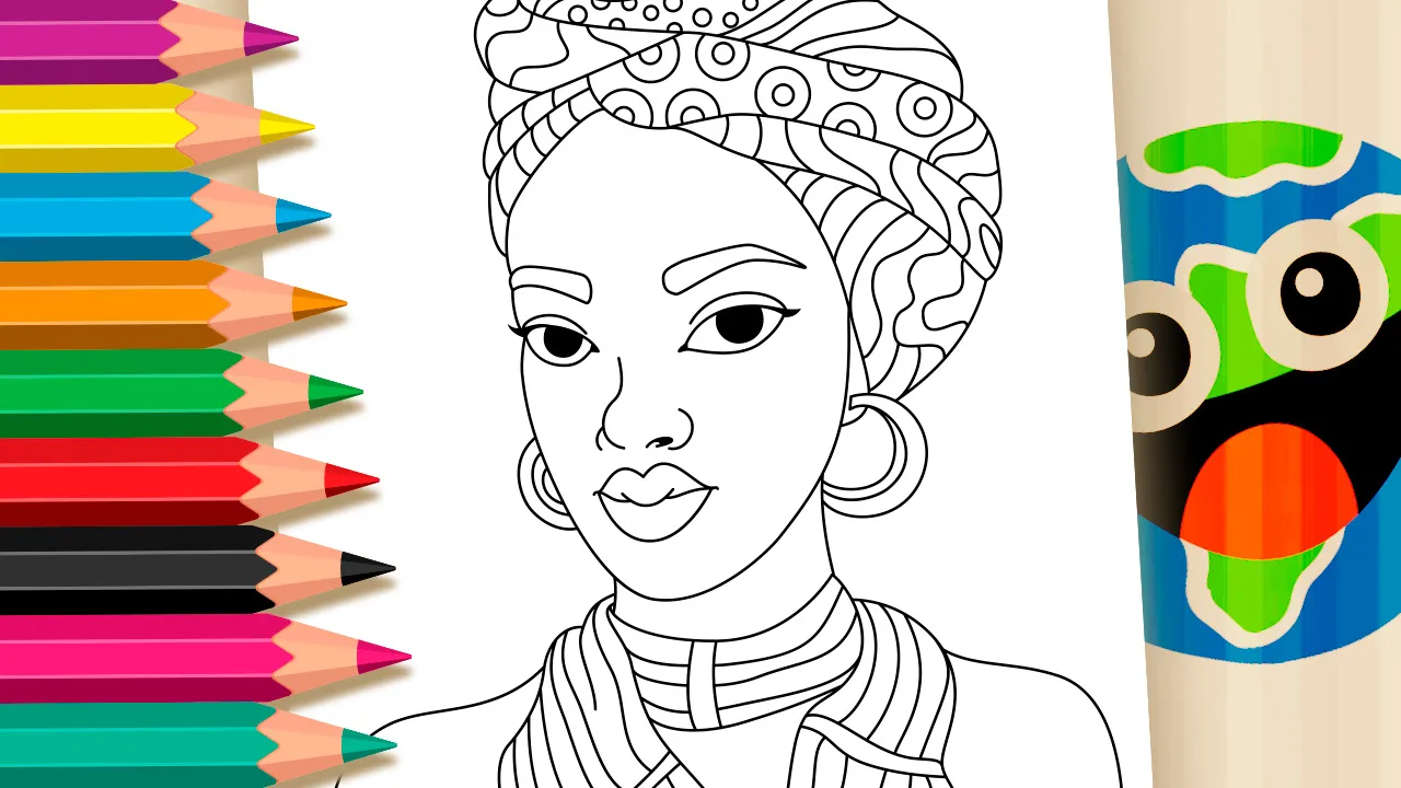 desenhos sobre igualdade racial para colorir