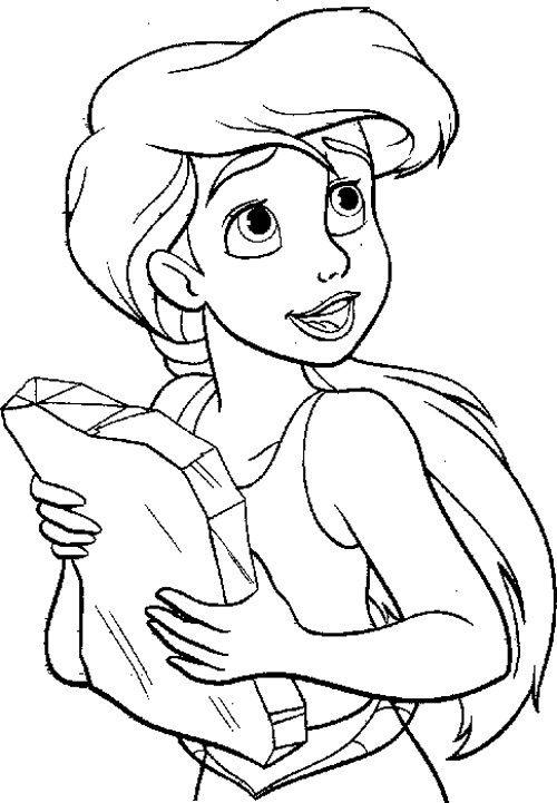 desenho do Linguado para colorir