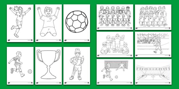 desenhos de futebol para colorir copa