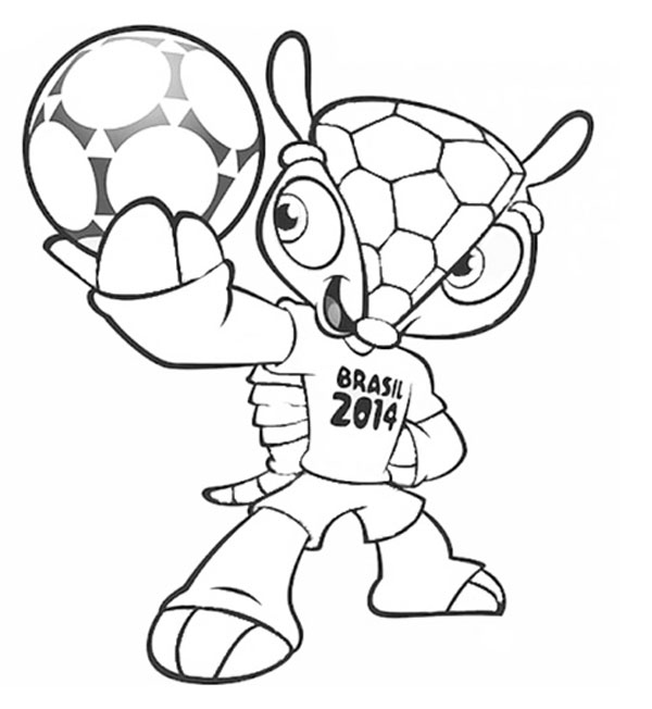 imprimir desenhos copa do mundo
