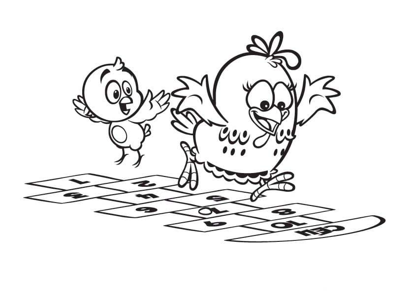 animais da fazenda para colorir