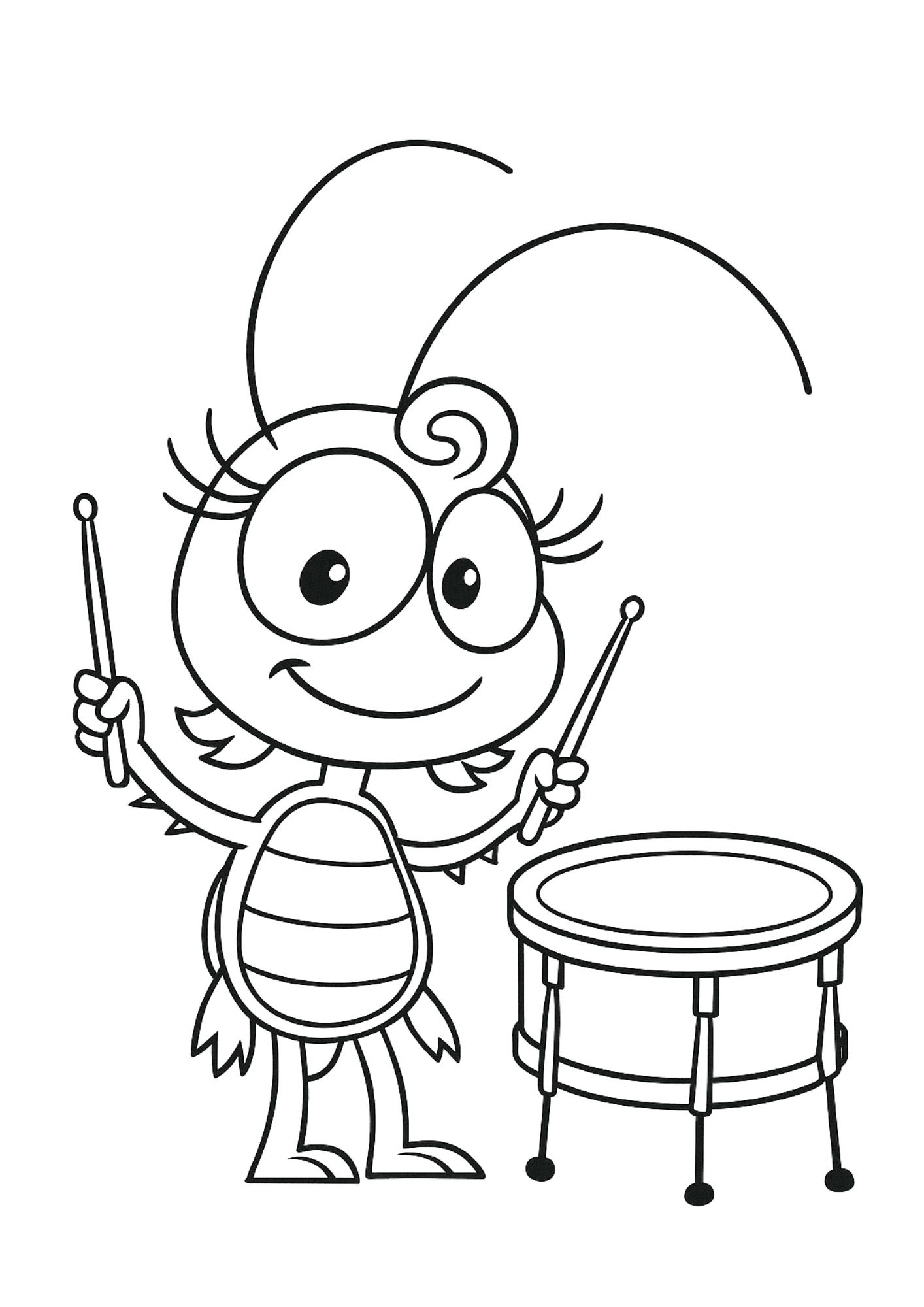 pintinho para colorir