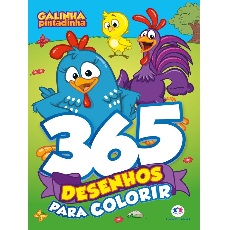 galinha pintadinha para colorir e imprimir grátis