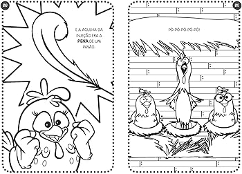 como desenhar a galinha pintadinha