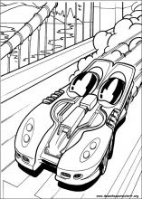 desenhos de carros para colorir hot wheels