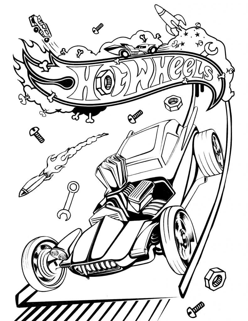 desenhos de carrinhos hot wheels