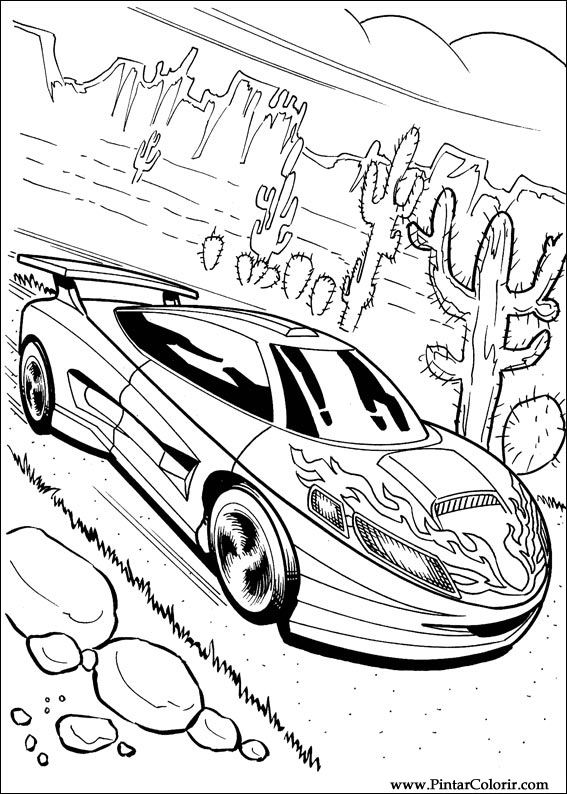 desenhos de pistas hot wheels