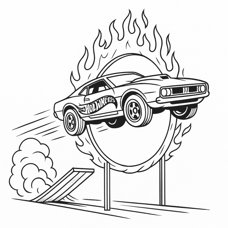 desenhos de carrinhos hot wheels