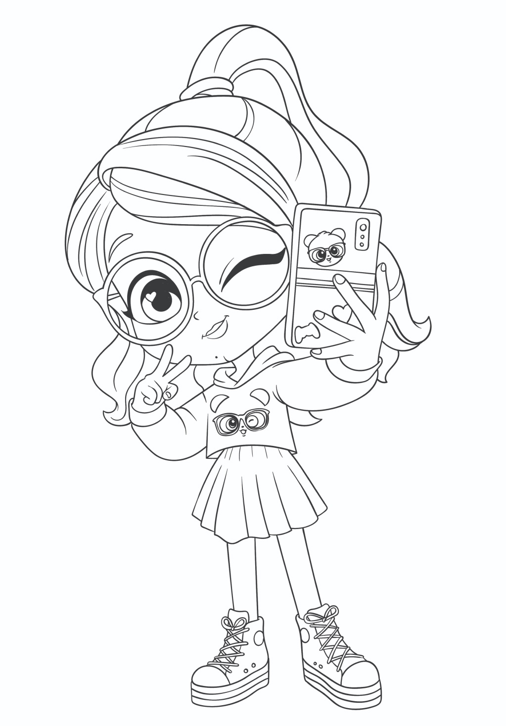 desenho da luluca para pintar