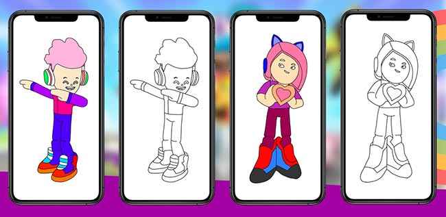 desenho da luluca para pintar