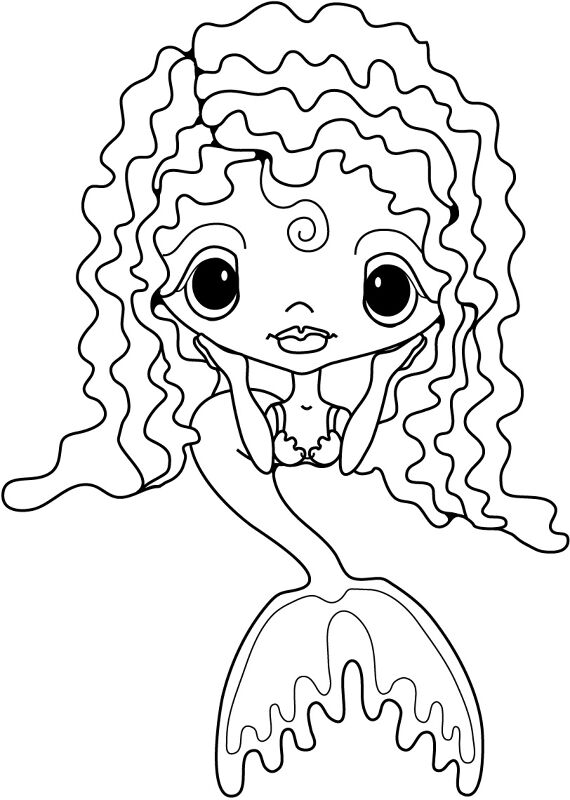 desenho da Ariel live-action para colorir