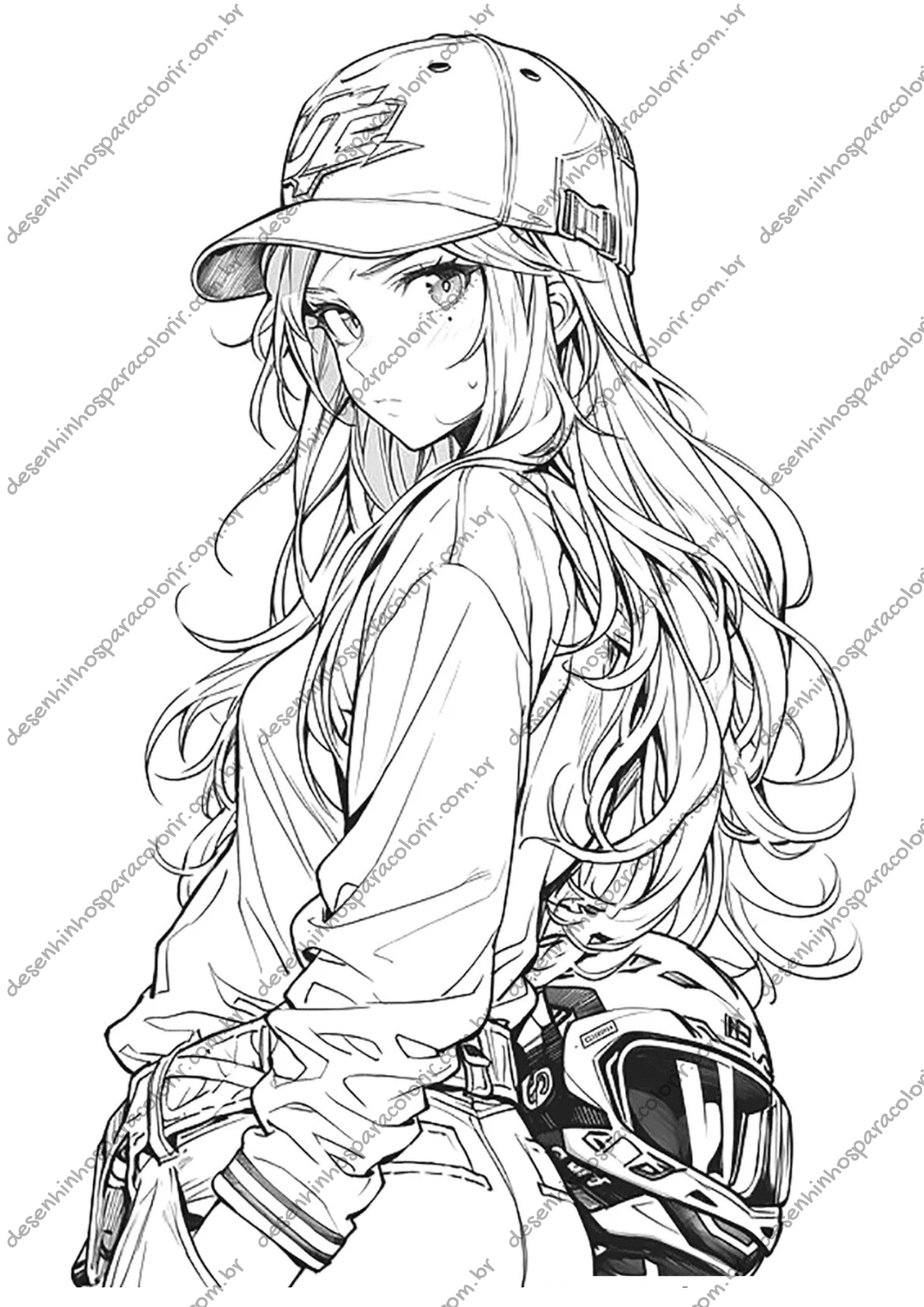 colorir online anime