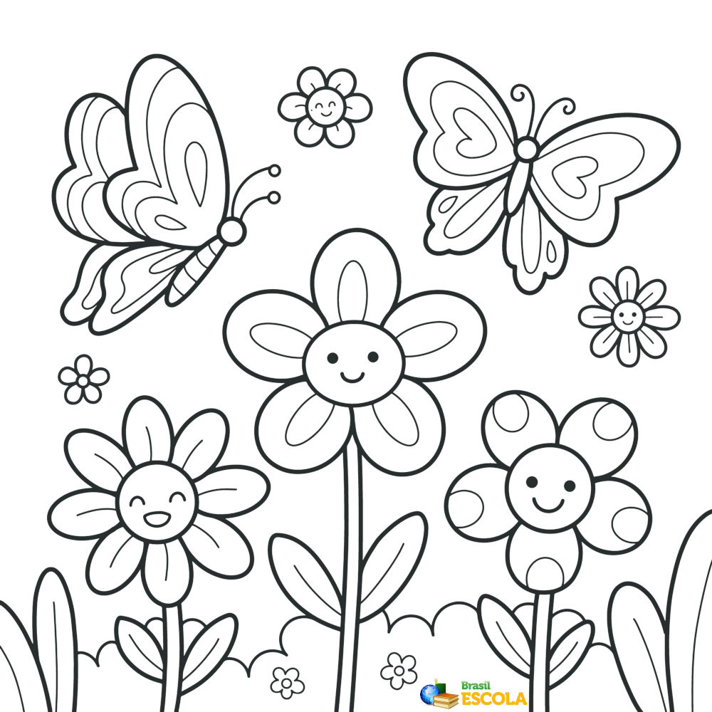 desenho de borboleta simples