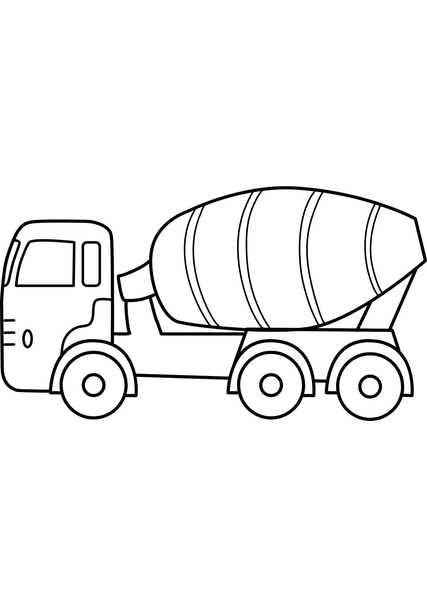 desenho de caminhão simples