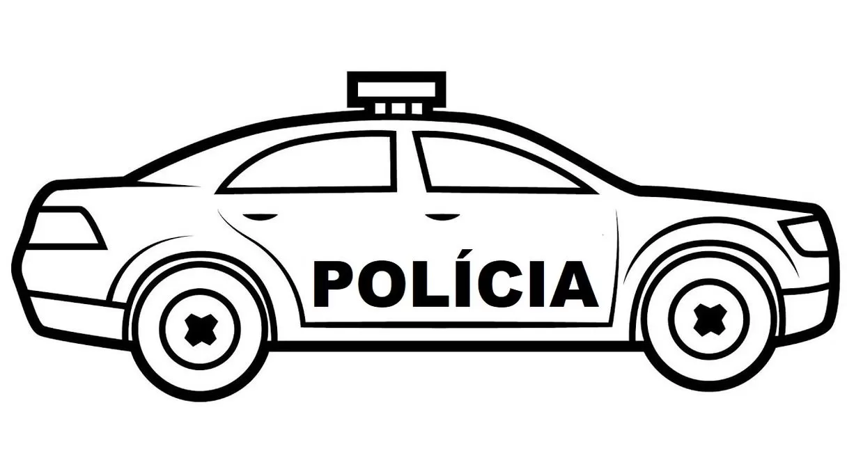 desenho para colorir de carro